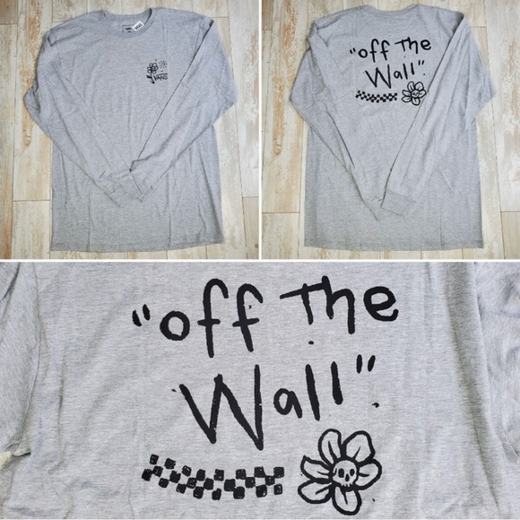 Vans Sketchy Flower Long Sleeve Tee - Picture 1 of 6